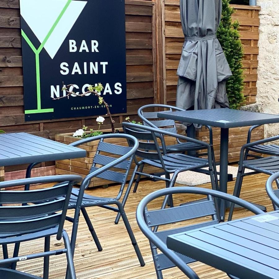 Logis - Hotel & Restaurant Saint Nicolas Шомон-ан-Вексан Екстериор снимка